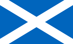 Schüleraustausch - Flagge Schottland