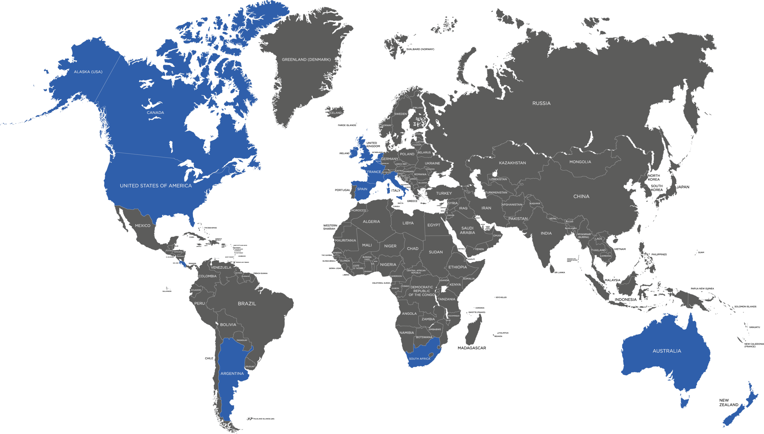 Länderauswahl - Schüleraustausch - High School Let's go abroad